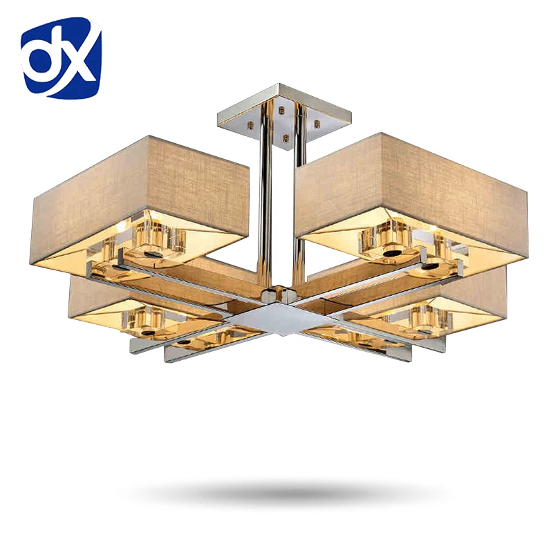 Surface Mounted LED Ceiling Lights Square Ceiling Lamp Lustres De Sala Modern Ceiling Lights For Living Room Free Shipping