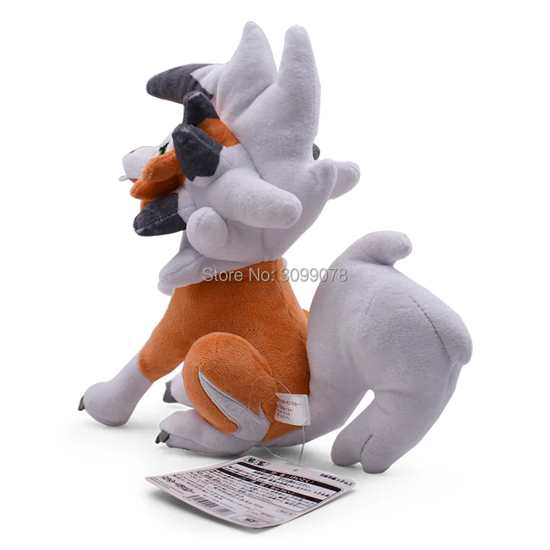 Горячие игрушки сидя Lycanroc Сумерки форма рок Peluche 24 см плюшевые куклы для лучших подарков