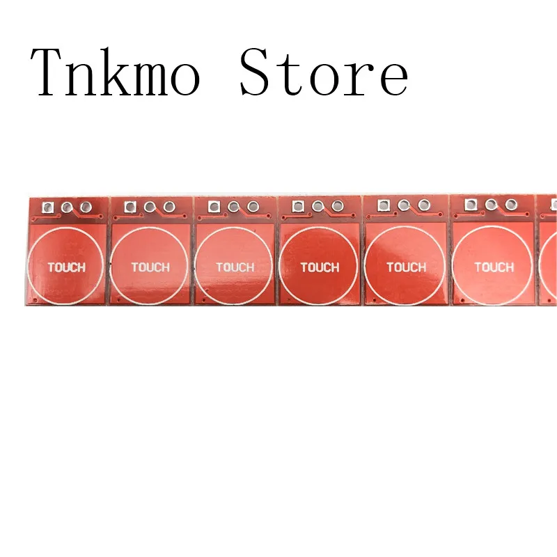 

10Pcs TTP223 Touch button Module Capacitor type Single Channel Self Locking Touch switch sensor No-Locking Jog 2.5-5.5V