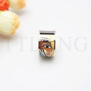 

Egypt Pharaoh Enamel Jewelry Ring ,1pc/pack