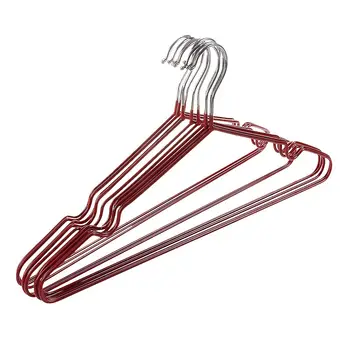 

TFBC-10 pcs/lot Children Adult Non-Slip Metal Shirt Trouser Hook Hangers Coat Hanger Clothes Accessories Rack