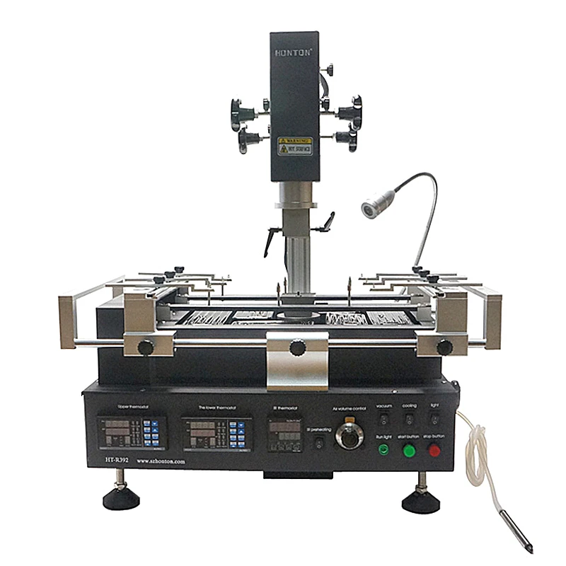 3 зоны HT R392 BGA паяльная станция с непосредственно нагревать трафареты Универсальный