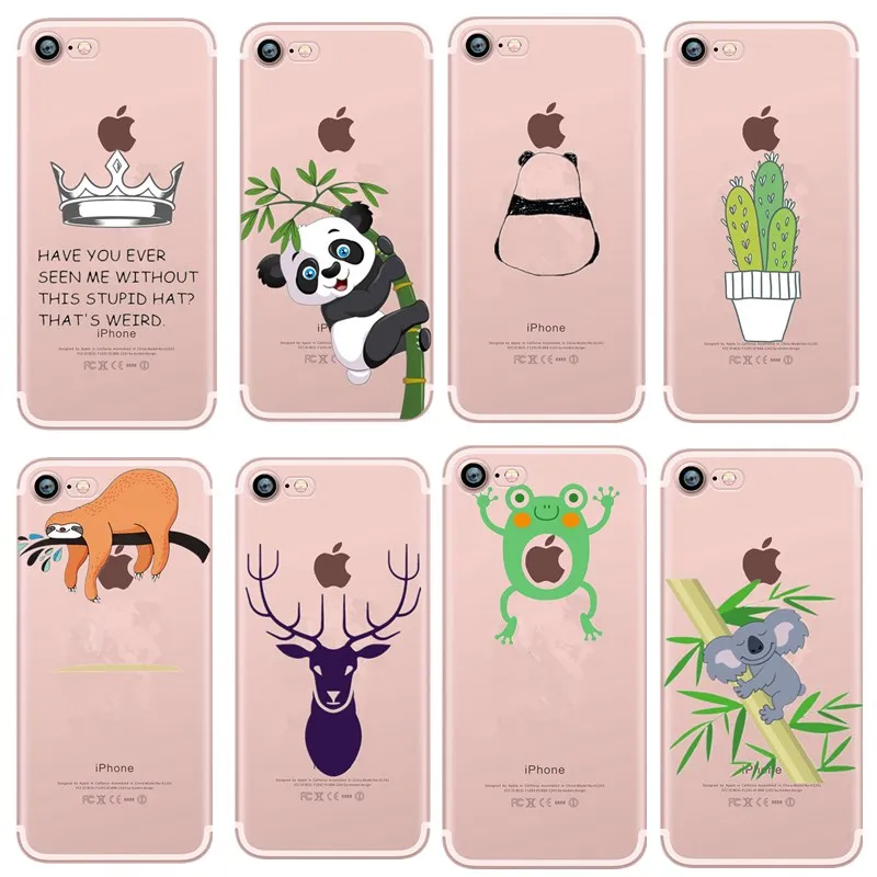Чехол для iPhone х чехол 5 5S 6 S 7 8 Plus X милые Животные ривердейл крышки Case Soft ТПУ Capa |