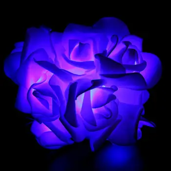 

120cm 10 LED Christmas Lights Outdoor Flower String Lights Holiday Christmas Wedding Party Decoration luces de navidad