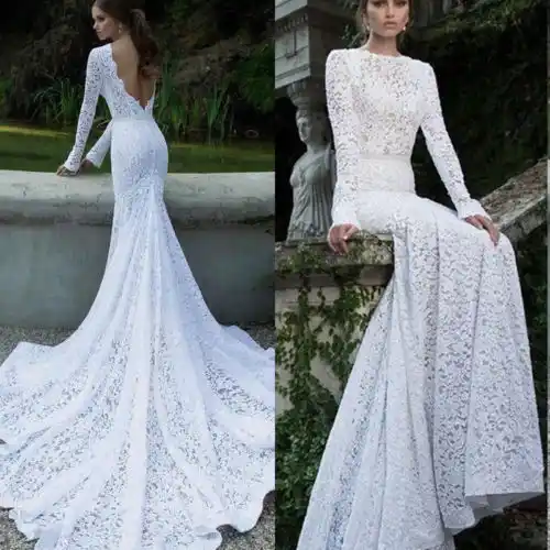 wedding maxi dress long sleeve
