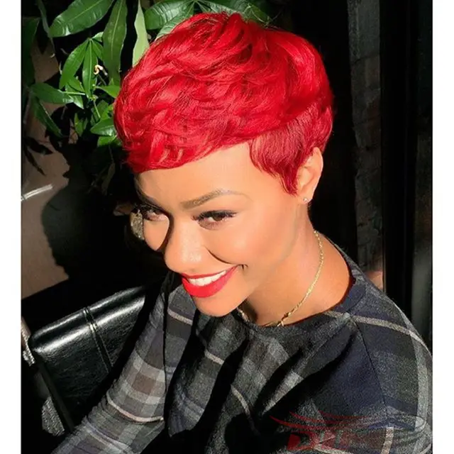 Short Hair Style 28 Pieces Bump Hair Weave With Free Closure