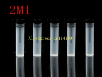 

100pcs/lot Free Shipping 2ML Mini Portable Plastic Refillable Perfume Bottle With Stick 2CC Empty Sample vial