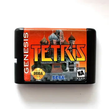 

Tetris 16 Bit MD Game Card For Sega Mega Drive For Genesis