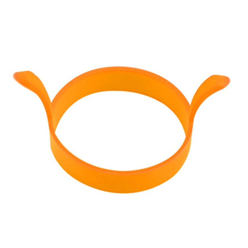 1 шт. DIY Круглый для завтрака силиконовые формы для яиц блинница кухонная утварь кухонные принадлежности - Цвет: orange