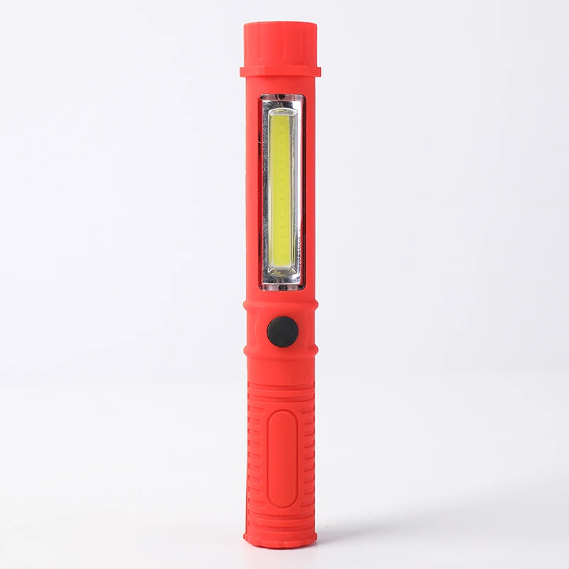 

LED Flashlight Bright And Energy-saving Portable PVC Shell Anti-skid Flashlight Feel Comfortable And Environmentally Friendly