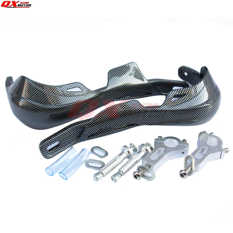 Carbon color handguards Hand Brush Guards Handlebar Guard for Motorcycle Dirt Bike 7/8\ Carbon color handguards Hand Brush Guards Handlebar Guard for Motorcycle Dirt Bike 7/8\