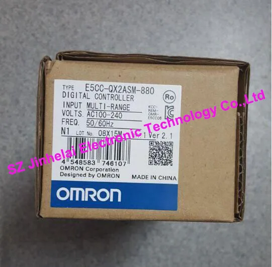 

New and original E5CC-QX2ASM-880 OMRON DIGITAL CONTROLLER AC100-240V