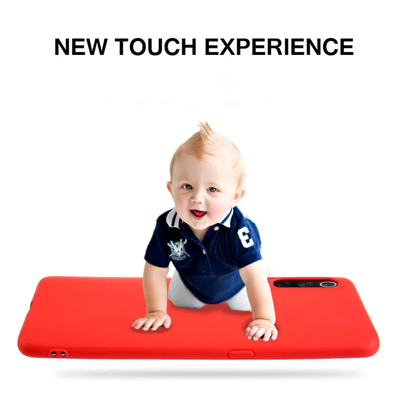 Liquid Ultra Slim Case Xiaomi Mi 9 Mi9 SE Soft Silicone Case Back Cover Xiaomi Mi 8 Lite Mi 8 SE Mi8 Anti-fall Protection