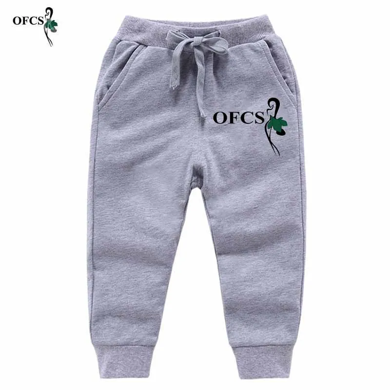 

OFCS Brand Winter Warm Velvet Pants For 18m-12Y Babies Boys Girls Casual Sport Pants Jogging Enfant Garcon Kids Children Trouser