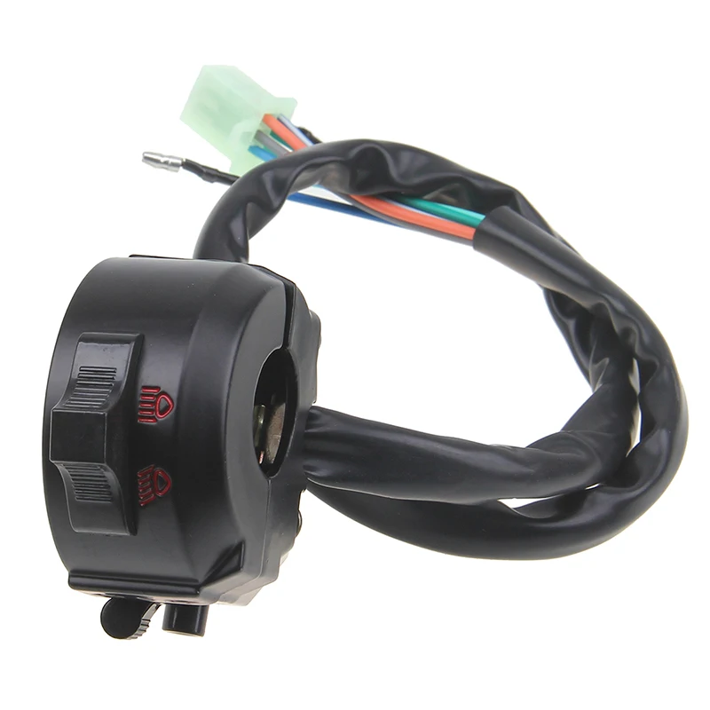 

Universal Motorcycle Handlebar Switch Gear On Off Road Horn Turn Signal Headlight Control Motocross Switch Motorbike Cafe Racer