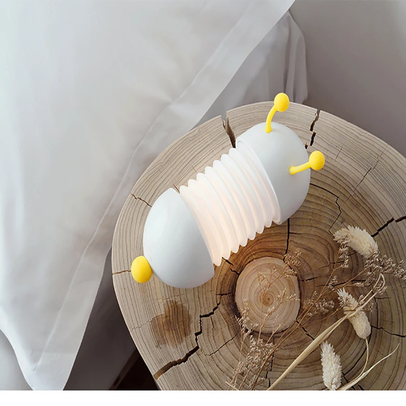 

Animal table lamp wall telescopic folding cartoon led table lamp charging usb night light bedroom bedside reading lamp