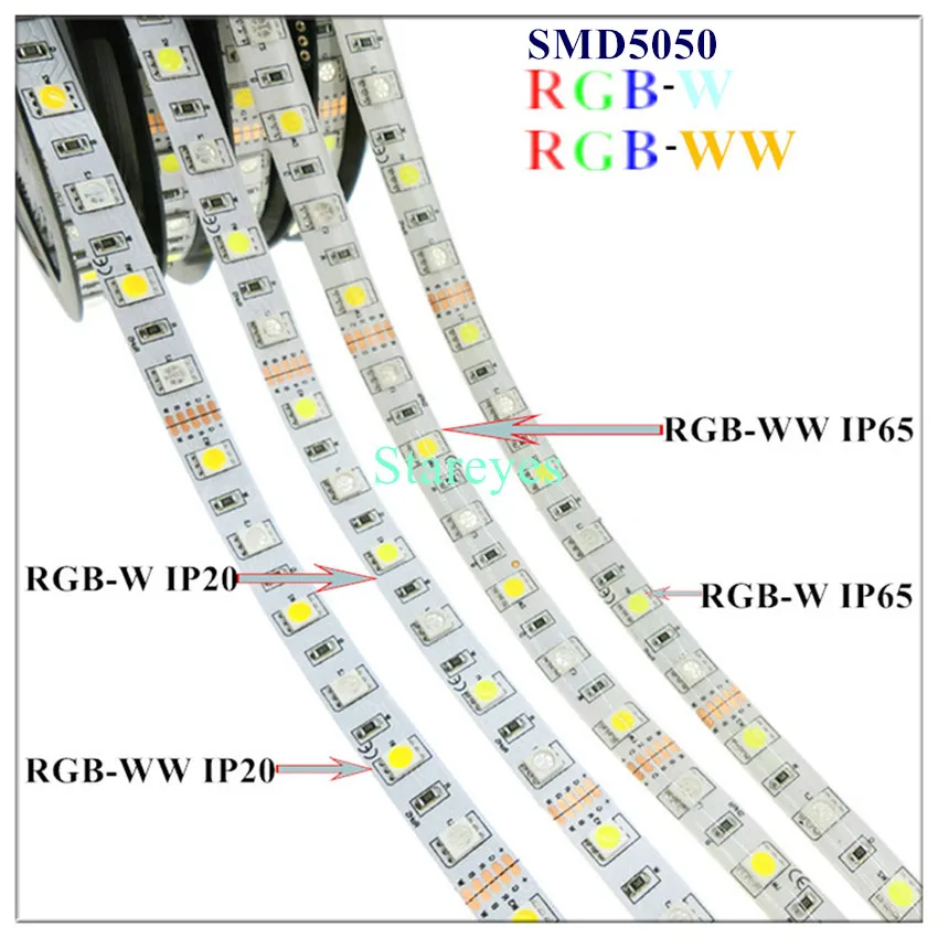 1 комплект SMD 5050 RGB RGBW 300 светодиодный 12 В IP20 IP65 водонепроницаемая светодиодная лента 5 м 10 м 15 м 20 м 25 м 30 м комплект гибких лент