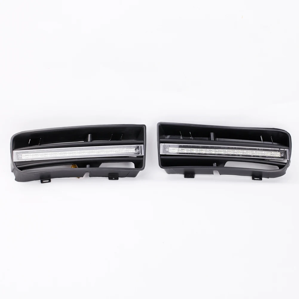 

2Pcs LED DRL Daytime Running Light with Grille for VW Golf MK4 1997-2006