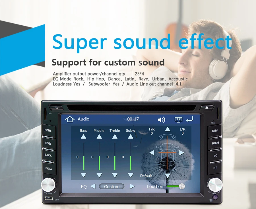 Cheap 6.2" 2 Din  universal Car dvd Player gps navigaton for Nissan/Hyundai Elantra/Sonata/Santa Fe/Verna/Tucson/Accent/I20 9