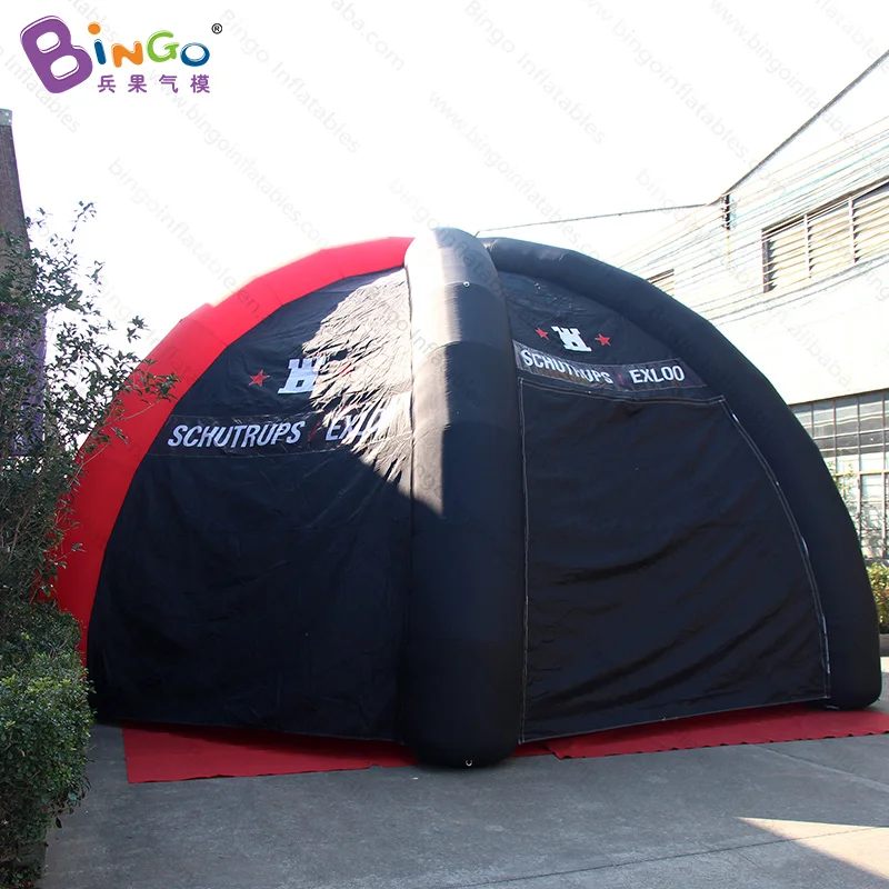  Factory direct sale 8X4 meters inflatable advertising tent with 6 legs for promotion customized eve