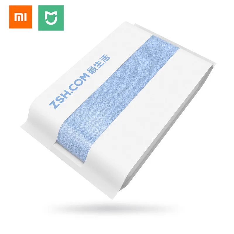

Original Xiaomi mijia ZSH Bath Towel Cotton Xiaomi Beach Towel Washcloth Washcloth Antibacterial Water Absorption 27.5x55 inch