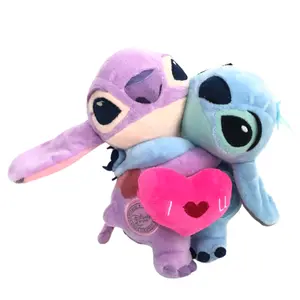 stitch and angel plush