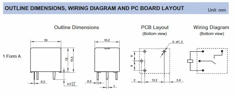 SRD 12VDC SL 4Pin Малый мощность DC промышленное реле SONGLE T73 24V 5V G5LA HK3FF G5LB JS1 JQC 3FF HF3FF ORWH NT73 RWH HHC66A