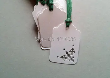 

Fleur de Lis Corner Gift Tag package Blank Favor Tags Blank Thank You Tags wedding birthday party Favor Tags