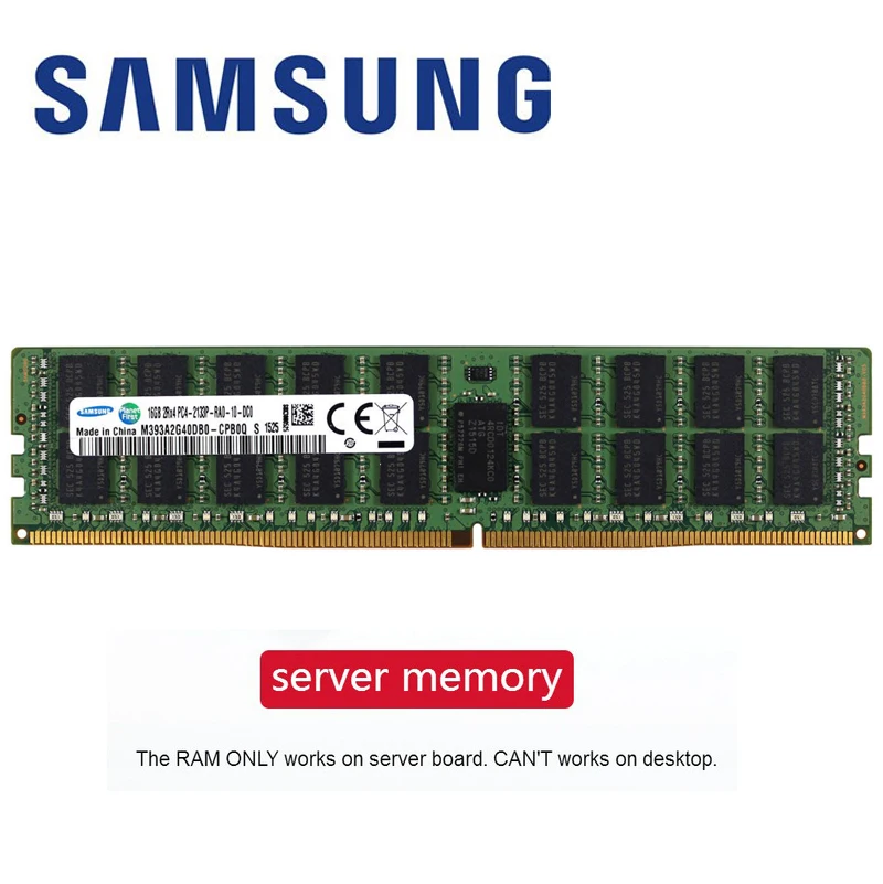 Оперативная память Samsung reg ecc ddr4 8 ГБ 4 ГБ 16 ГБ PC4 2133 