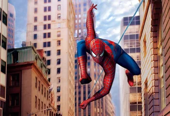

5X7ft Vinyl Photography Backdrops Spiderman Photo background Computed printed Children Backdrop for photo studio Customize