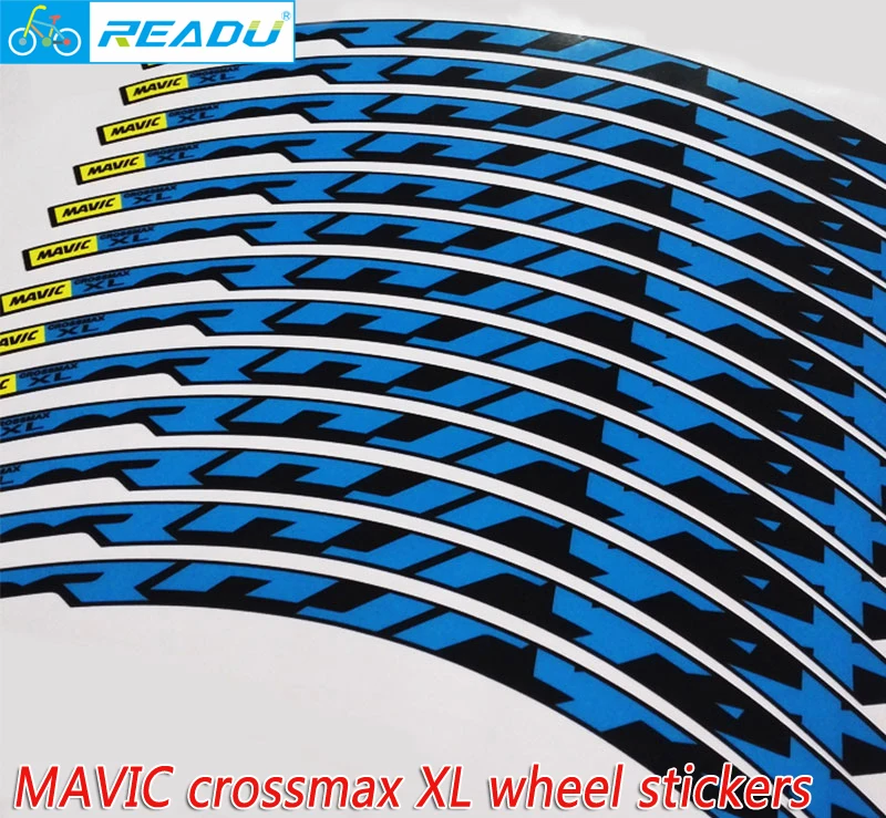 

Mountain bike wheel set rim sticker mavic stickers bike decals Crossmax XL Wheel Stickers
