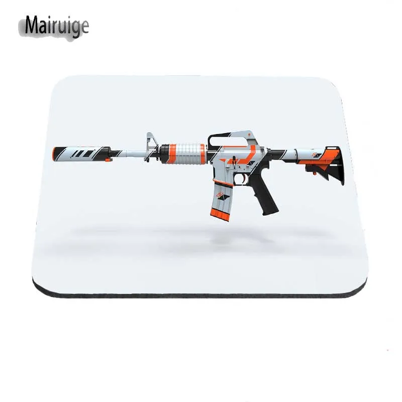 Mairuige 2017 черный фон AK 47 Коврик Для Мыши Компьютерный коврик для мыши большой