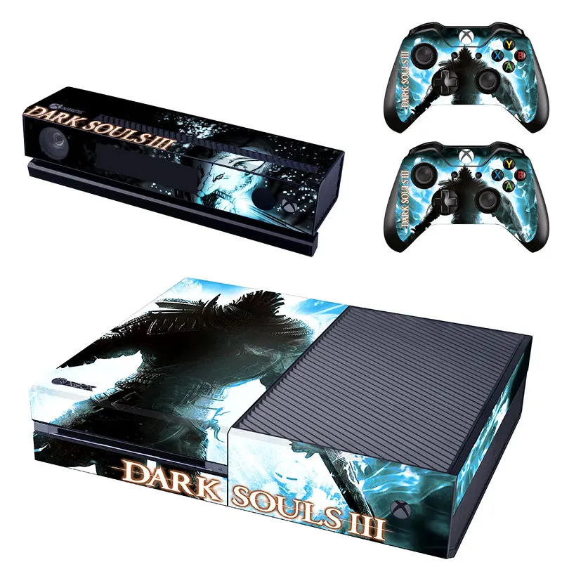 Game Dark Souls Iii Skin Sticker Decal Per Microsoft Xbox One Console E 2 Controller Per Xbox One Skin Sticker Vinyl