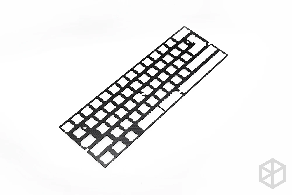 Suporte de Teclado Mecânico de Alumínio Suporte de Placa de Fibra de Carbono Split Spacer 3u Spacer Xd60 Xd64 3.0 V3.0 Gh60 - Imagem 4