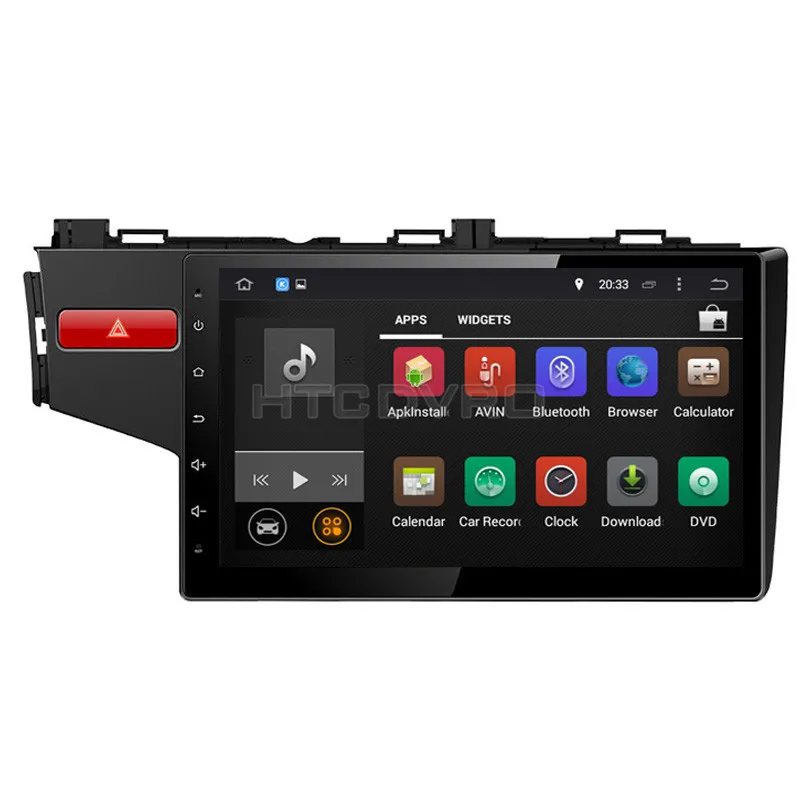 Excellent YMODVHT 10.1inch Octa Core 4GB+32GB Android 9.0 Car DVD Player for Honda FIT / JAZZ 2014- Radio Stereo GPS Navigation 1