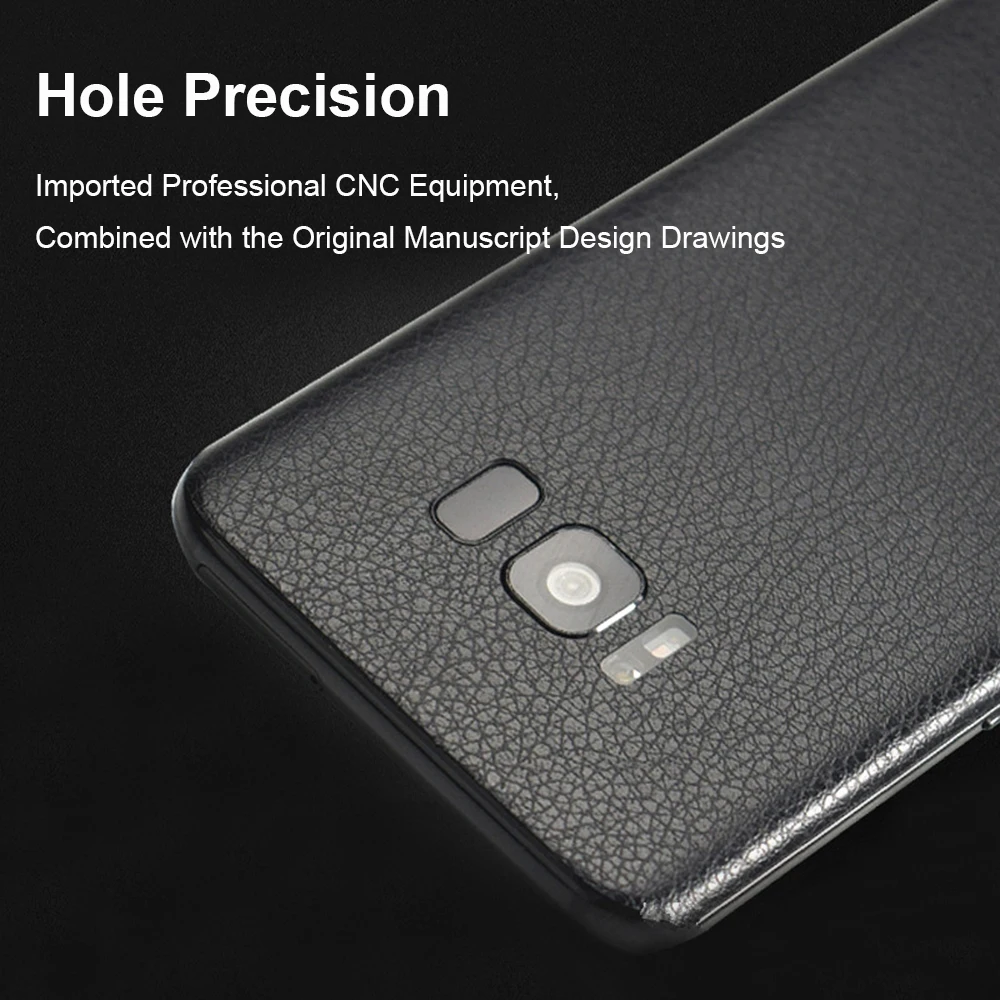 Back Film For Samsung Galaxy S8  S8 Plus Luxury Leather Skin Protective Film Sticker For Samsung Galaxy S8 S8+ Plus YIESOM New (4)