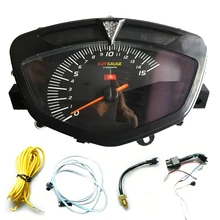 Seven Color Screen Motorcycle Speedometer Motorbike LCD Digital Speedometer with Dual Range Motorcycle Odometer Tachometer Seven Color Screen Motorcycle Speedometer Motorbike LCD Digital Speedometer with Dual Range Motorcycle Odometer Tachometer