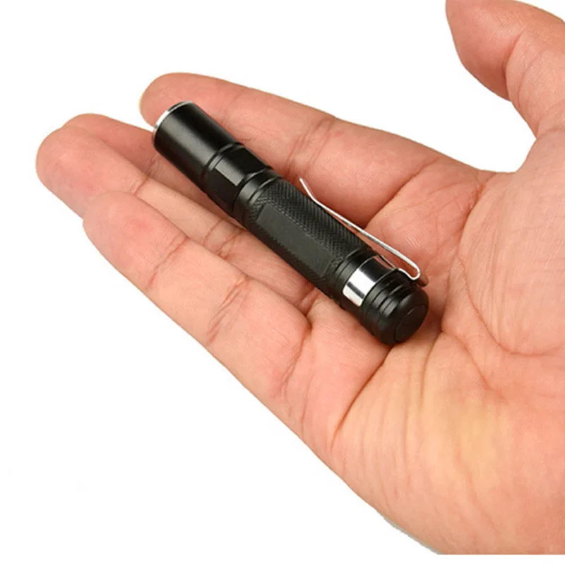 Portable Mini Penlight CREE Q5 2000LM LED Flashlight Torch Pocket Light Waterproof Lantern AAA Battery Powerful Led For Hunting | Лампы и