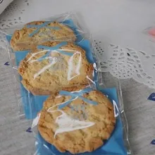 10*10+ 3 см Упаковка печенья лента печенье самоклеющийся клейкий пластиковый пакет закуски пакет дрожжи 100 шт./лот