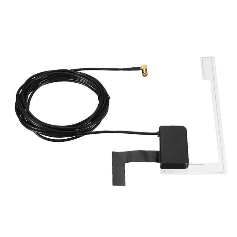 DAB/DAB+-301-SMB Автомобильная цифровая активная антенна универсальная для радио ТВ-приставка цифровой авто радио антенна кабель