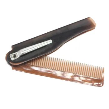 

Hairdressing Beauty Folding Beard And Hair Comb Beauty Tools For Men F801