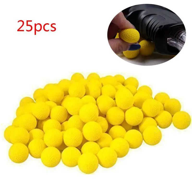 

25 Darts Refill for Nerf Rival Zeus MXV-1200 Apollo XV-700 Blaster (Yellow)