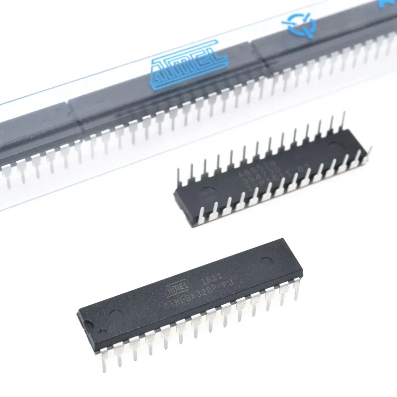 SUQ ATMEGA328P PU микроконтроллер MCU AVR 32K 20MHz FLASH DIP 28|chip atmega328|flash chipavr mcu |