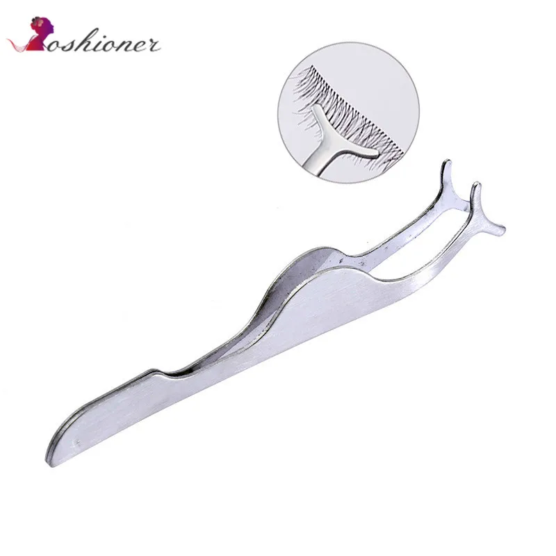 

1 PC Eyelash Tweezers Beauty Makeup Tools Multifunction Fake Eye Lash Tweezers Applicator Beauty Makeup Tool