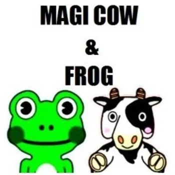 

large Magic Cow and Frog magic tricks magic props