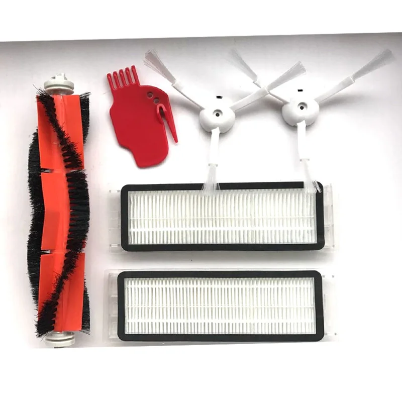 

1 Set Robot vacuum cleaner replacement parts accessories for Xiaomi Mi Vacuum Cleaner Filter+ Side Brush+ Main Brush with Tools