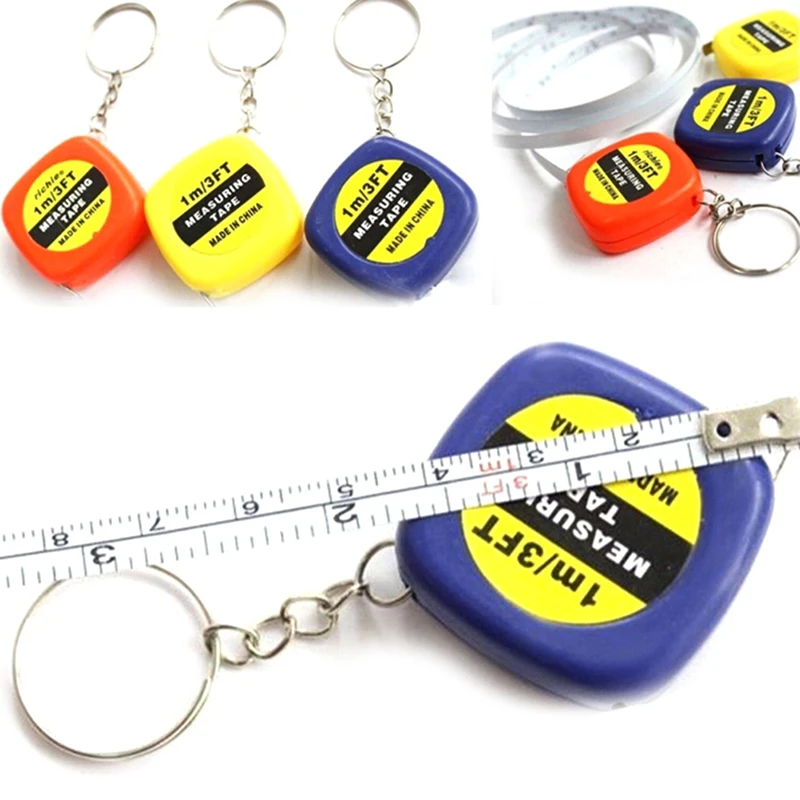 

Retractable Ruler Measuring Tape Portable Pull Ruler 1m Mini Sewing Cloth Metric Tailor Tool Gauging Tools Tape Measure