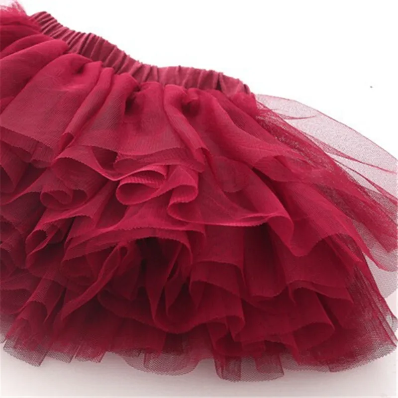 Новинка года; модная однотонная хлопковая фатиновая юбка для девочек детская юбка-пачка из марли; детская повседневная одежда; От 2 до 10 лет