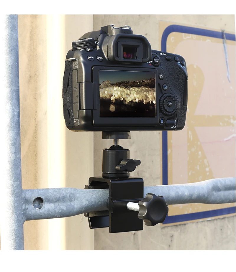 Многофункциональный штатив для камеры с зажимом, держатель для вспышки, крепление с шаровой головкой для SLR DSLR камеры, фотостудия
