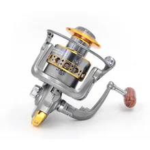 Портативная спиннинговая Рыболовная катушка с металлической ручкой 13BB шарикоподшипник DC1000-DC7000 серии YS-BUY